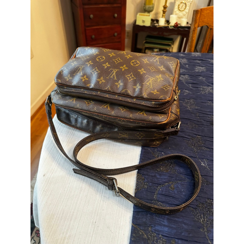 Louis Vuitton Brown & Tan Nile Monogram Crossbody Bag - Picture 13 of 15